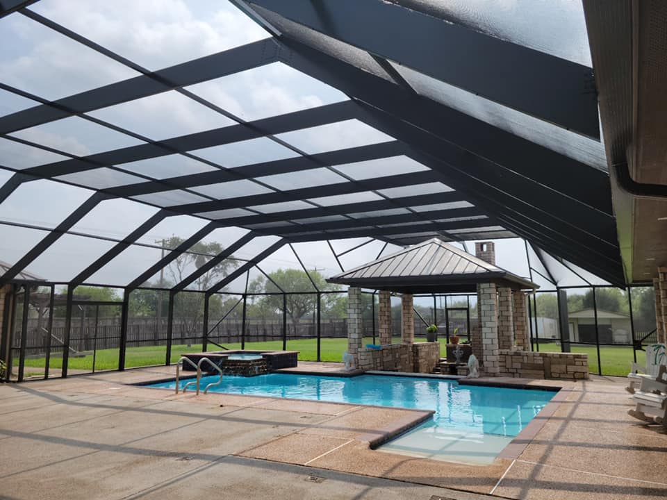 Pool Enclosures in Houston, TX installed on a Houston-area home
