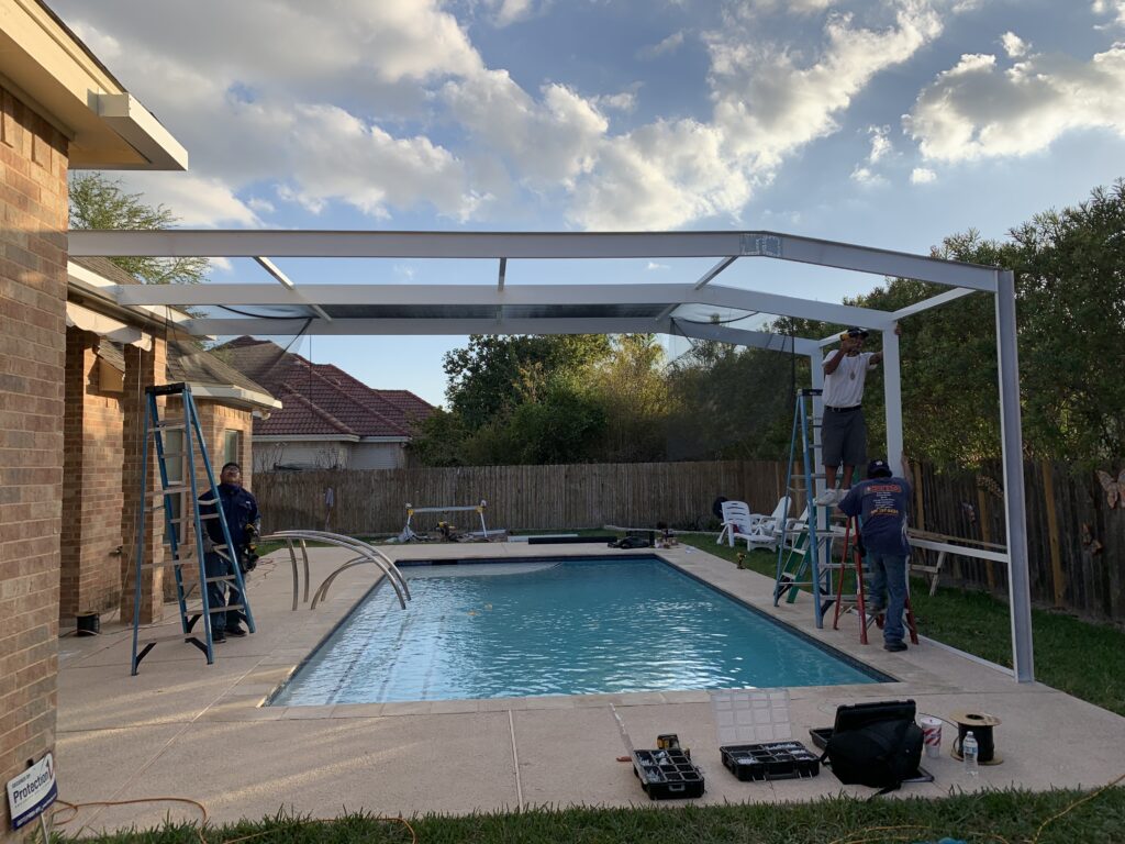 Pool Enclosures in Houston, TX project photo