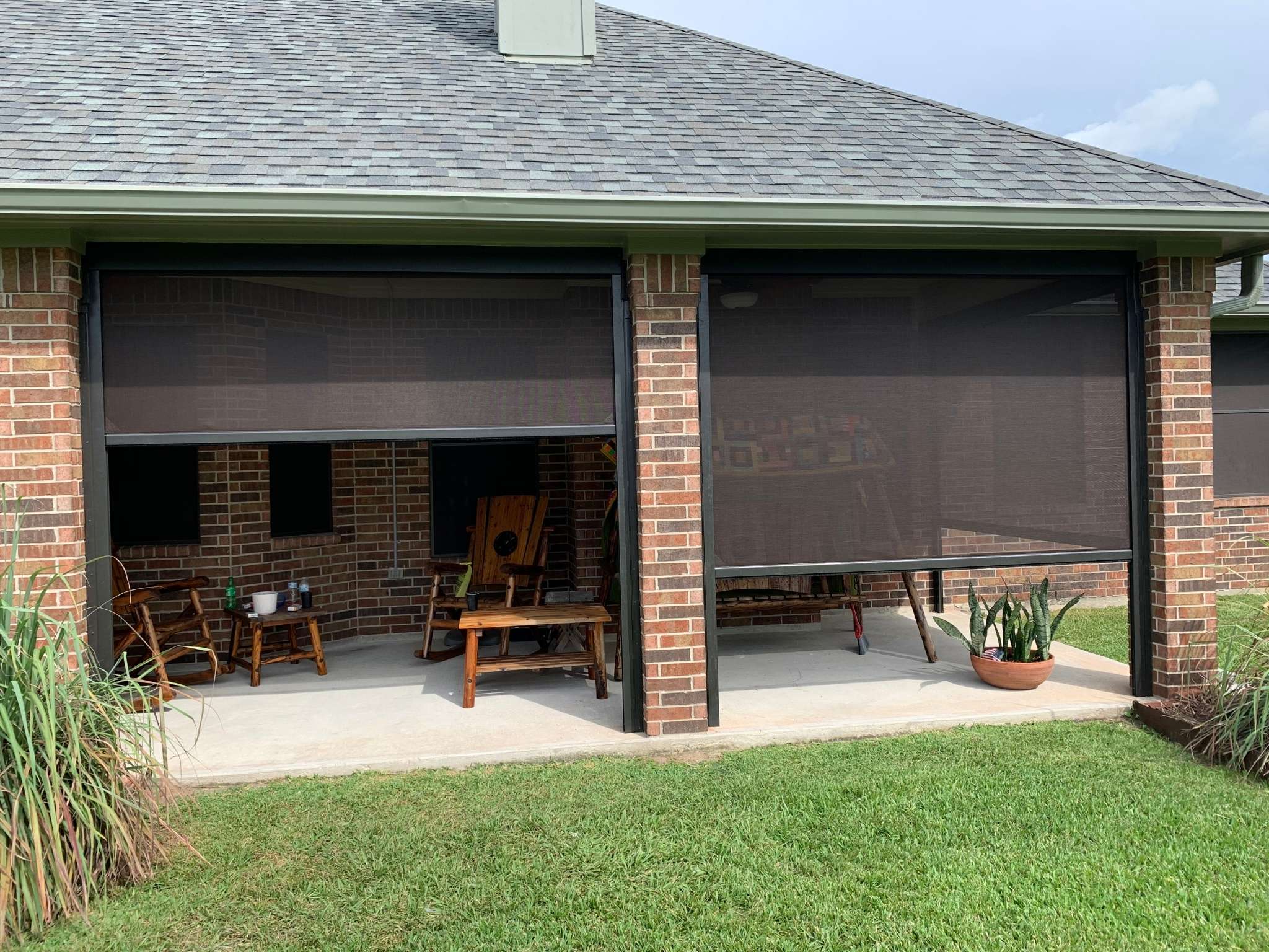 Motorized Shades in Houston, TX installed on a Houston-area home